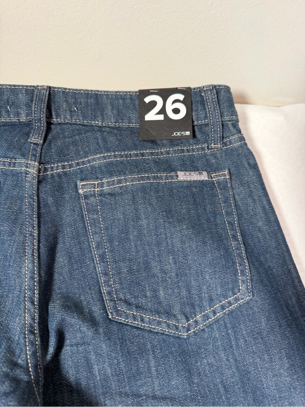 Joe's Jeans Wide-Leg Dark Indigo Denim - Picture 5 of 8